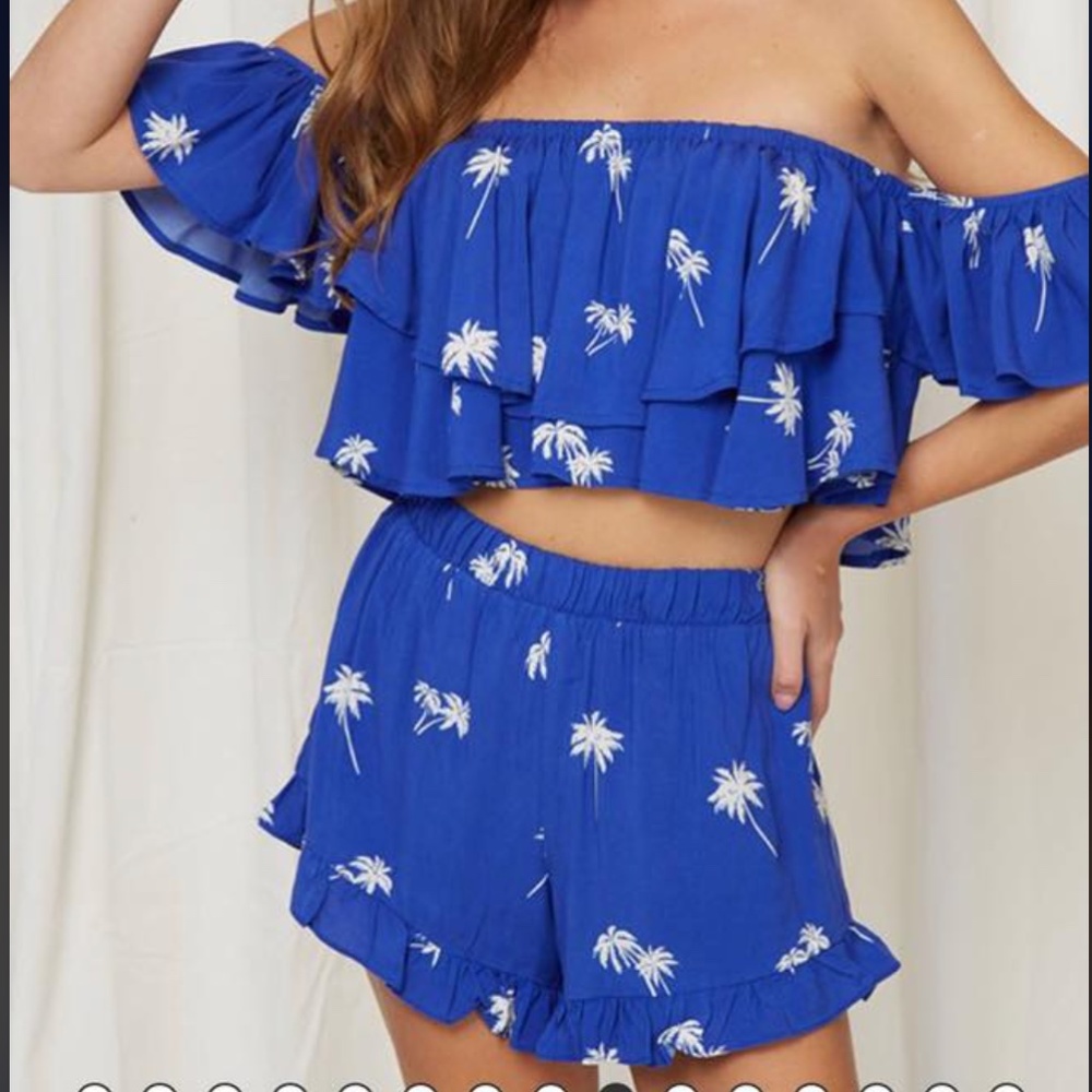 Palm Tree Two Piece